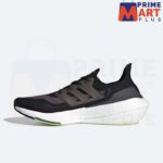 Adidas Ultra Boost 21 Core Black And Solar Yellow® Without Box