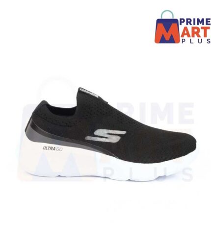 Skechers Go Run Ultra Go Charcoal Black/White® - Premium Running Shoes