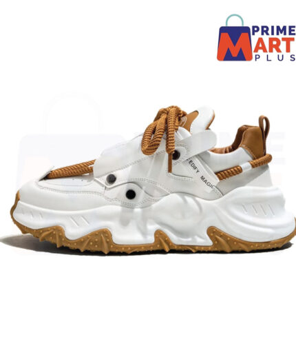 Velzard XTS400 Best Chunky Ugly Camel White Sneakers ®