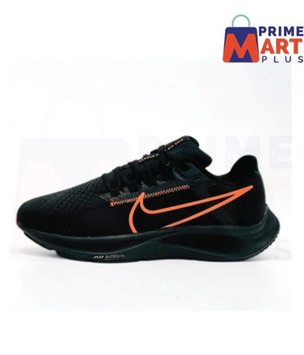 Air Zoom Pegasus 38 Black and Sandstone Running Shoe ®